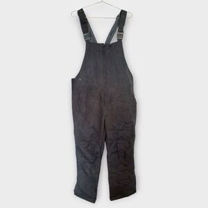 Men's Black Overalls